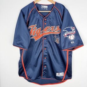 True Fan Series Inspired By All-Stars Detroit Tigers Baseball Jersey MLB Size XL